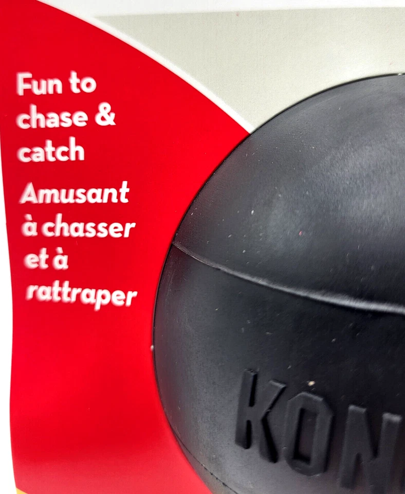 KONG Extreme Bounce Ball *NEW SIZE L/XL Durable Rubber Fetch & Chew Dog Toy 3.5" - Image 4 of 4