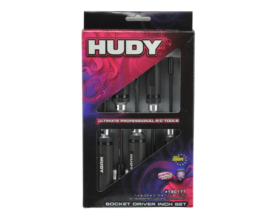 Hudy Socket Driver Inch Set (5) [HUD190171] - Image 2 of 2