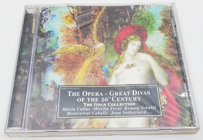 The Opera Great Divas Of The 20th Century The Gold Collection CD *NEW SEALED
