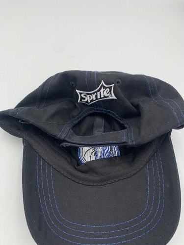 NBA Dallas Mavericks Sprite Mütze Kappe verstellbar blau schwarz bestickt KOSTENLOSER VERSAND - Bild 3 von 3