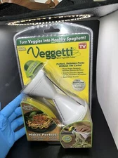 Veggetti Spiral Slicer Turns Veggies Into Healthy Spaghetti As Seen On TV Sealed