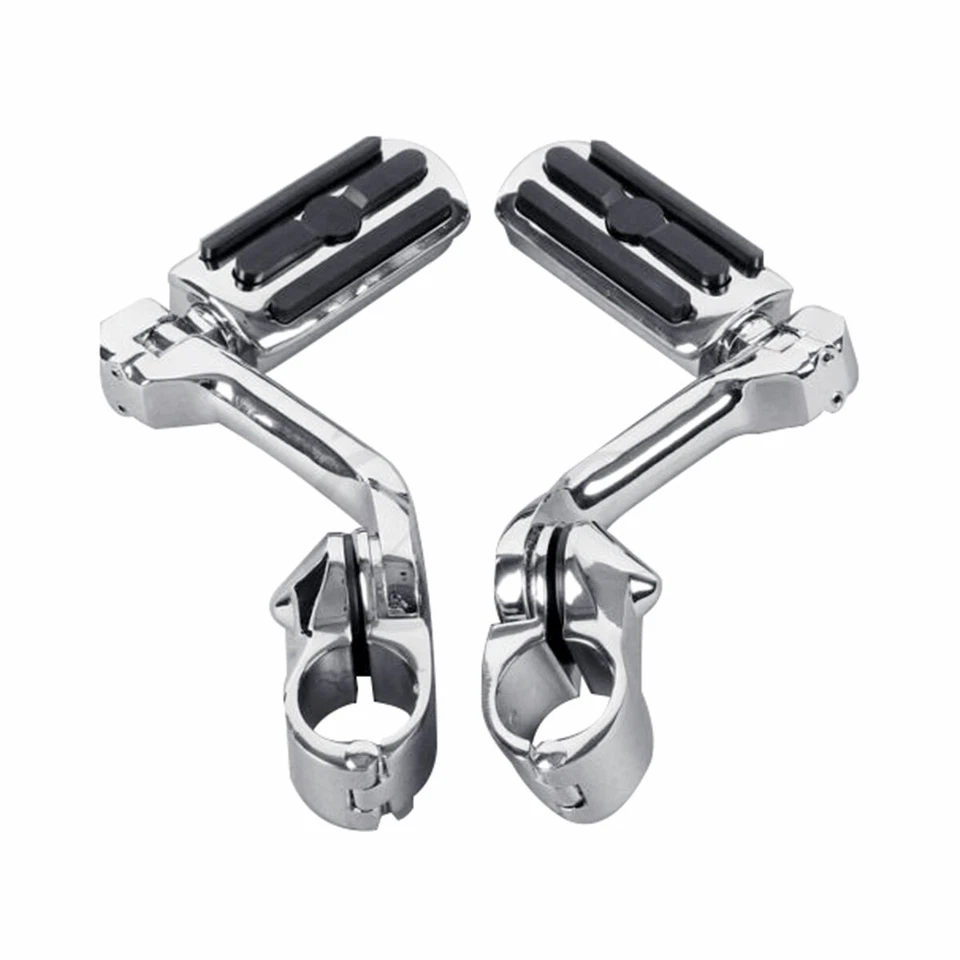 1 1/4" Highway Engine Guard Foot Pegs Fit For Honda GoldWing GL 1500 1200 1800 - Image 2 of 4