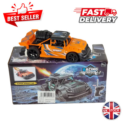 LED RC Auto High Speed Ferngesteuerter Spielzeug LKW mit echtem Raucheffekt Rennwagen