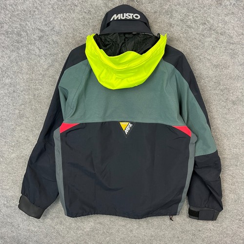 Chaqueta MUSTO Para Hombre Mediana Negra Rendimiento MPX Gore Tex Saling Yachting Offshore - Imagen 11 de 14