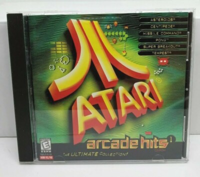 Atari Arcade Hits 1 The Ultimate Collection CD Rom Hasbro Interactive Various 99