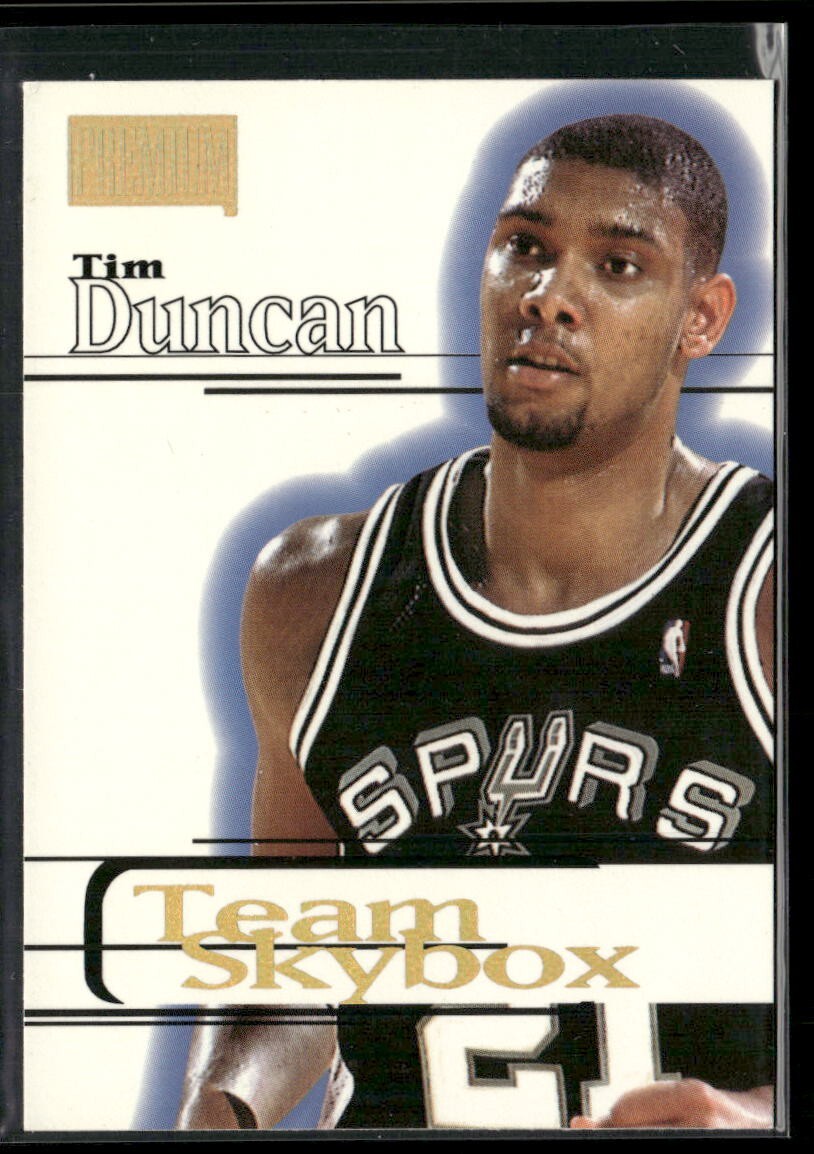 1997-98 SkyBox Premium Team SkyBox #229 Tim Duncan ROOKIE RC