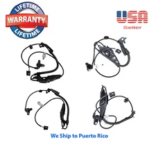 4 ABS Sensor Front Rear Right & Left Fit Toyota Avalon 13-18 ES350 2017 Built US