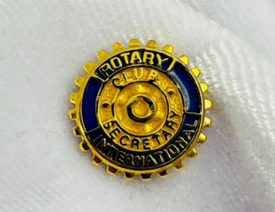 Rotary International CLUB SECRETARY Pin