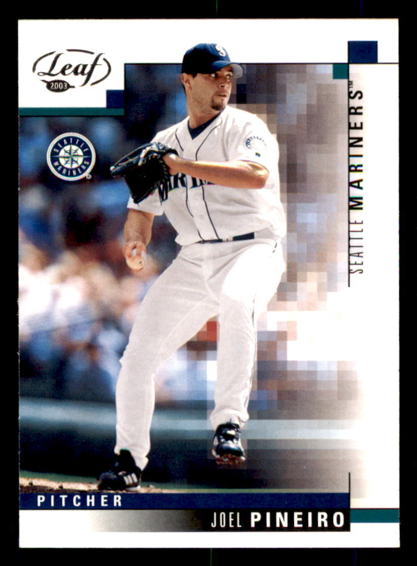 2003 Leaf  #97 Joel Pineiro Seattle Mariners
