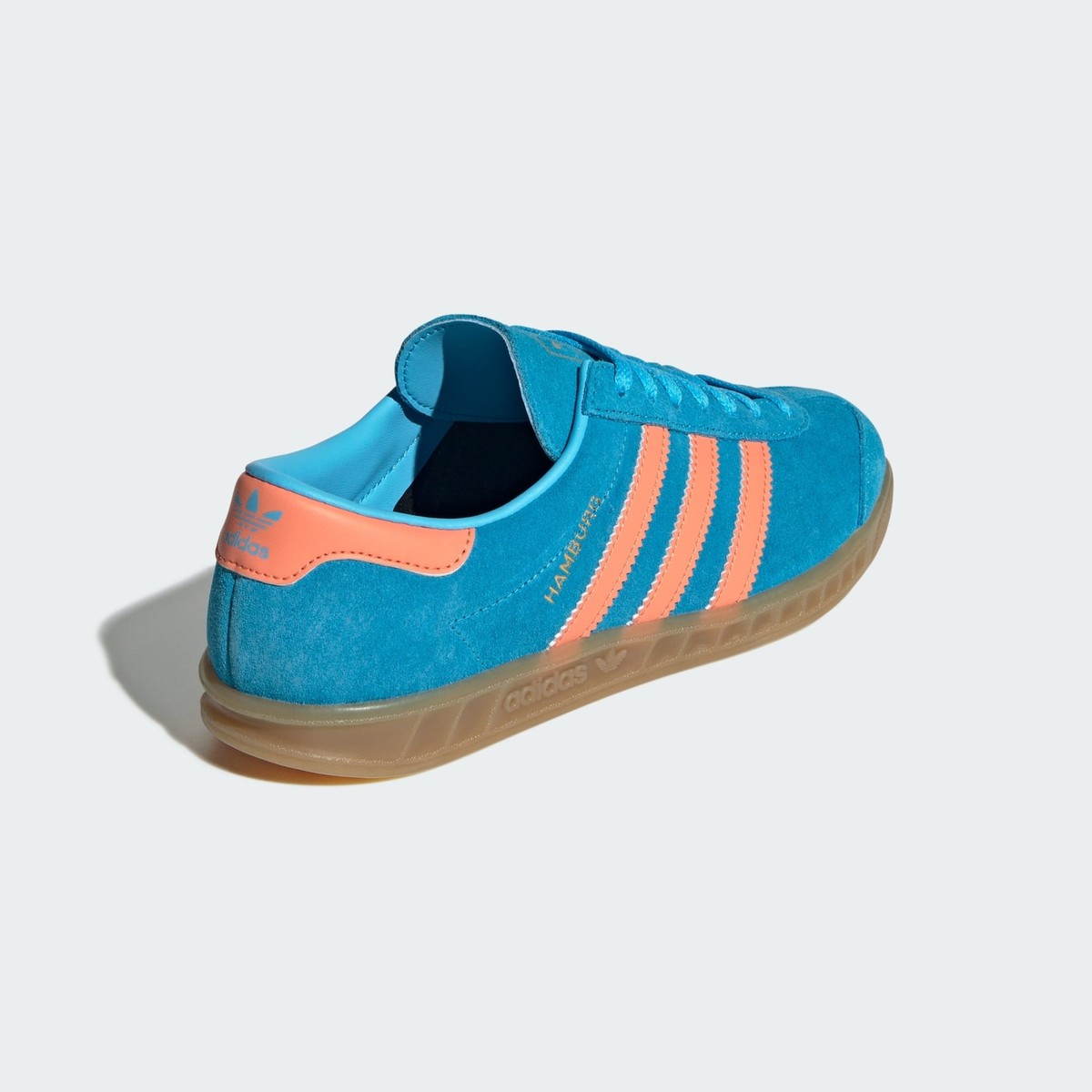 スニーカー adidas Hamburg Skyrush Coral JS0682 adidas Originals Hamburg Sky Rush Semi Coral Gold