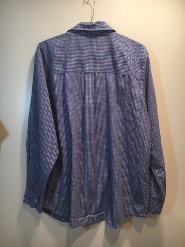 Chaps Easy Care Men's Multi-Colored Long Sleeve Button Front Shirt Size XXL - Picture 3 of 3