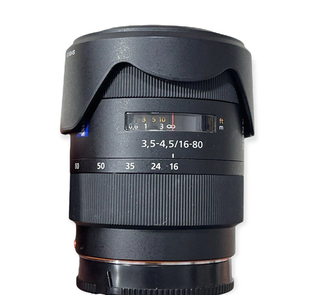 SONY standard zoom lens Vario-Sonnar T * DT 16-80mm F3.5-4.5 ZA APS-C  compatible