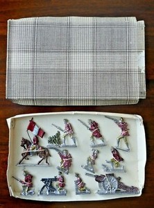 Lot de vingtdeux soldats CBG Mignot - France - Circa 1950