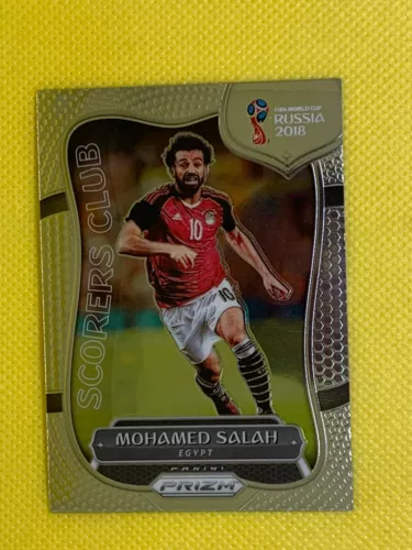 MOHAMED MO SALAH 2018 Panini Prizm World Cup Scorers Club - Egypt