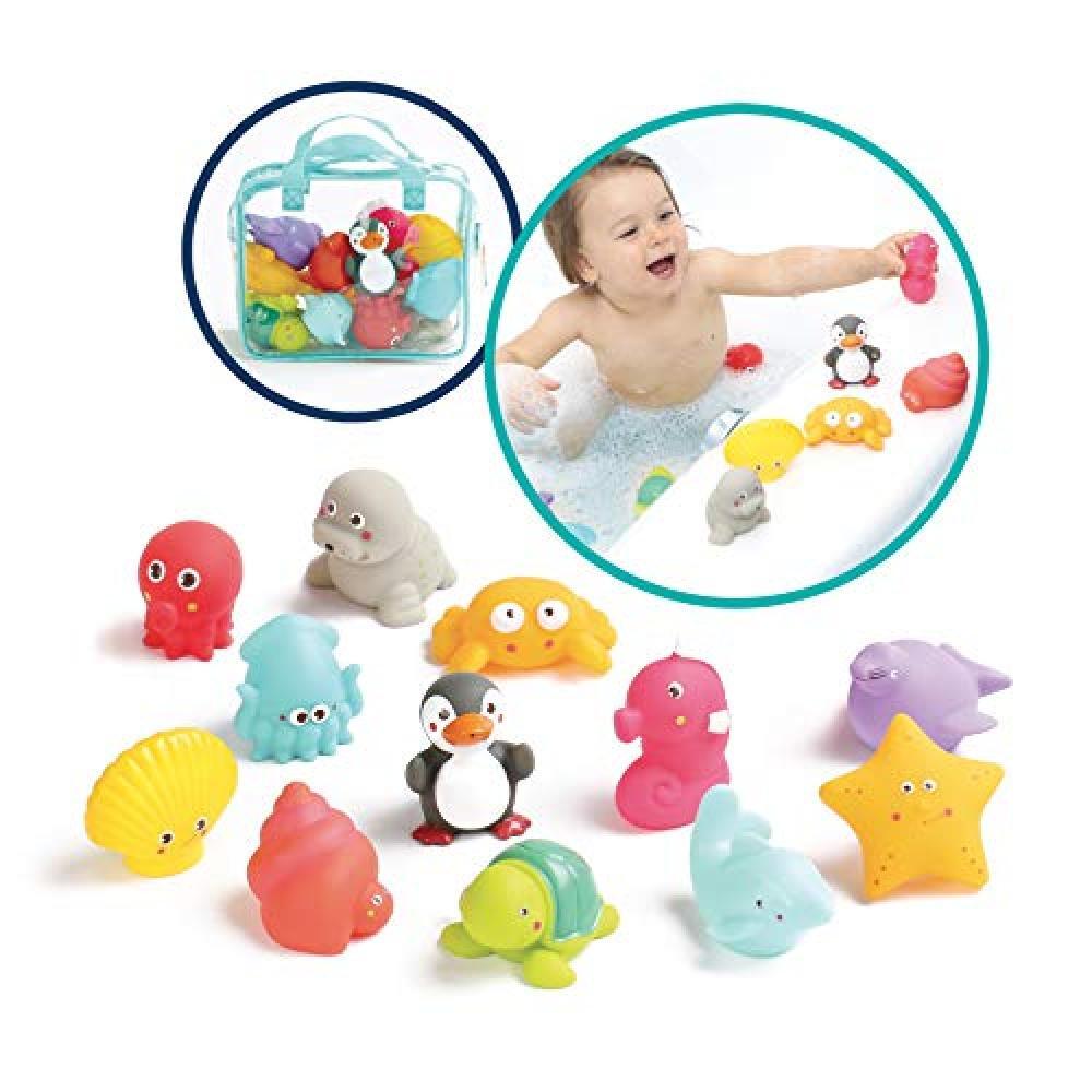 (TG. 7 x 7 x 7 cm Set Of 12) Ludi, Bain Spruzzini 12 mari - NUOVO