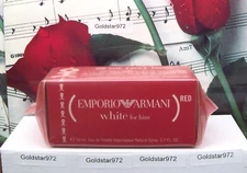 Emporio Armani Red / White By Giorgio Armani For Men EDT Spray 1.7 OZ. Sealed 