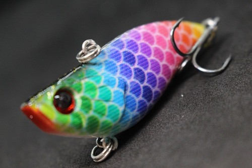 Señuelo de pesca Crankbaits sin labios con señuelo de 2 1/4 pulgadas 1/2 oz Hundimiento HL802 - Imagen 36 de 66