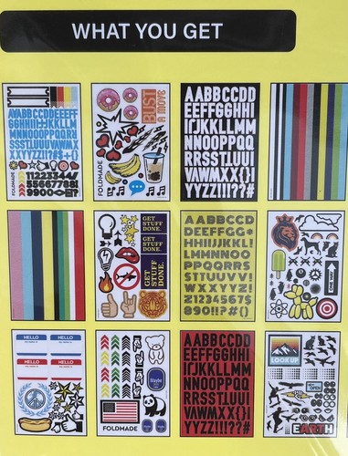 Super MEGA stickers 930 Super Awesome Stickers with Folder NEW - Picture 2 of 10