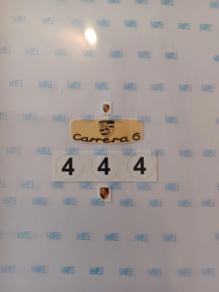 Corgi 330 Porsche Carrera 6 Reproduction Water Slides - Image 2 of 4