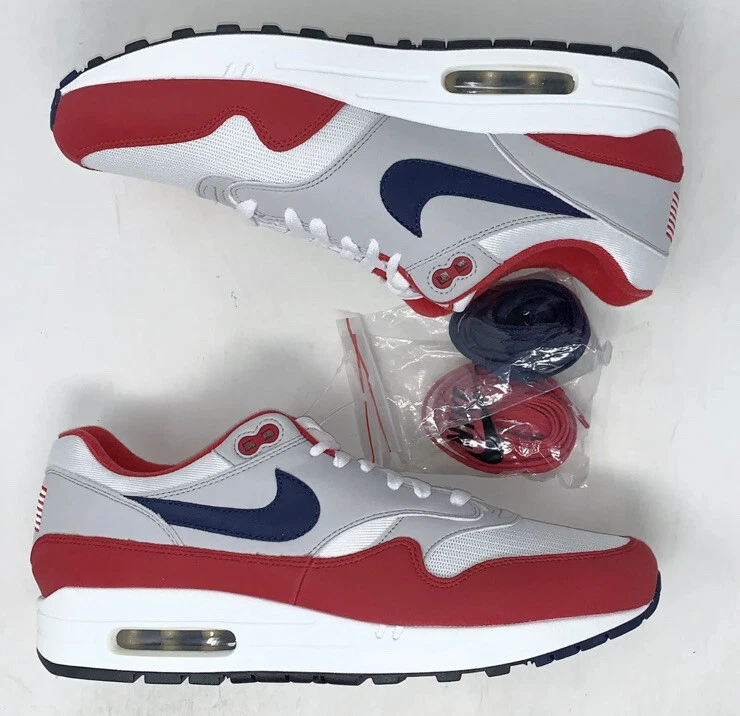 Nike Air Max 1 &#039;Betsy Ross Flag&#039; Red Sneaker, Size 6.5 BNIB CJ4283-100 eBay