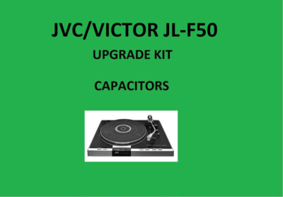 Plattenspieler JVC/VICTOR JL-F50 Reparatursatz - alle Kondensatoren