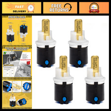 Cartridge Replacement Valve Stem for Hot  Cold Two Handle Faucets - 2 Pairs