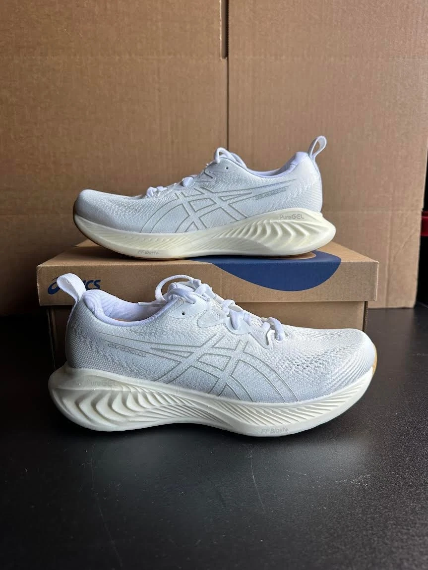 ASICS Gel Cumulus 25 White Gum W for sale | eBay