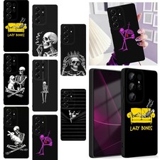 Skulls Aesthetic Shockproof Rubber Case Cover For Samsung S24/S25 Ultra/S26 /A36
