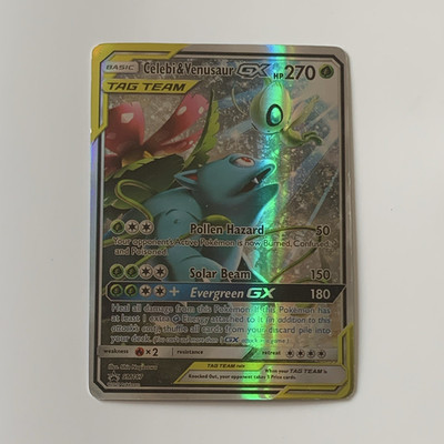 8.5 Celebi & Venusaur GX SM167 Holo TAG TEAM Pokémon TCG SM Promos ENG 270