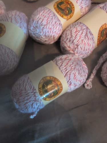 Mini Lion Brand Yarns Lot Of 10. K5 - Picture 2 of 2