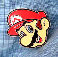 Super Mario Video Game Promo Belt Buckle Enameled 2010 Nintendo Cosplay .TAZ927