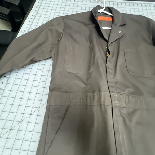 Vintage style Worker's Coveralls - Brown, "Red Kap" brand, mechanic - Sz 42 Reg - Picture 9 of 15