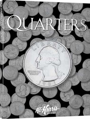 H.E. Harris  Coin Folder - U.S. - Hardcover, by Whitman Publishing - Very Good