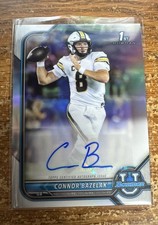 2021-22 Bowman University - Bowman Chrome Prospect Auto Connor Bazelak Bucs