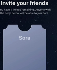 Sora 2 Invite Code OpenAI Fast Delivery WILL DM CODE