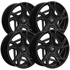 Set Of 4 Drastic Ds7 20x8.5 5x4.55x120 35mm Gloss Black Wheels Rims
