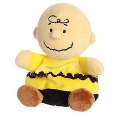 Aurora Palm Pals Peanuts Charlie Brown 6 Inch Plush Figure NEW IN STOCK