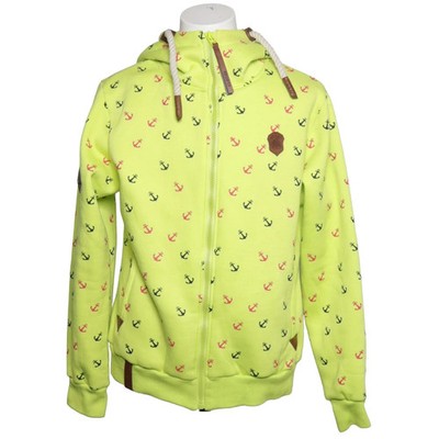 HKD, Kapuzenpullover, Größe: 3XL, Gelb/Rot/Schwarz, Baumwolle/Polyester #Zgn