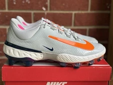 Nike Alpha Huarache Elite 4 Low MCS Grey Size 13 Mens New Baseball Cleats