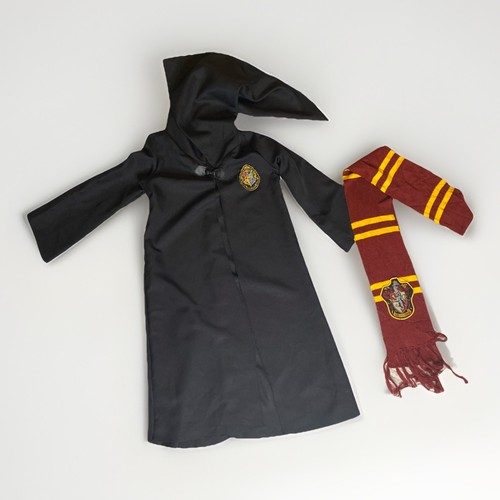 Disfraz de Halloween Harry Potter Gryffindor Casa Bata Juvenil Talla Grande