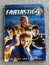 Fantastic Four (DVD, 2005) Widescreen CIB Bonus Disk Marvel Movie