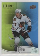 2021-22 Upper Deck Allure Rainbow Green Blue 166/299 Kirby Dach #R-81 bg9