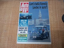 Auto Oggi Settimanale Mondadori 1988 N.84