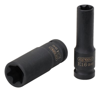 KS Tools 1/2'' Torx-E-Kraft-Stecknuss, lang, E10 - 515.1051