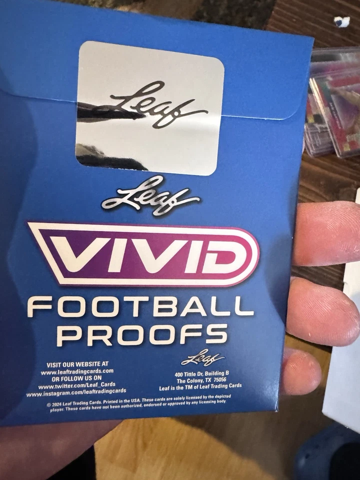 Aaron Rodgers Leaf Vivid 2024 Foto 3 de 4