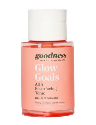 Goodness Vega- Clean Beauty Glow Goals AHA Resurfacing Toner Exp 10/05/2027