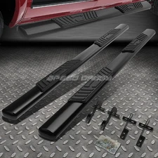 FOR 04-08 FORD F150 SUPERCREW CAB 5" BLACK OVAL SIDE STEP NERF BAR RUNNING BOARD