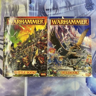 Warhammer Fantasy Rulebook & Battle Book 1996 Rick Priestley