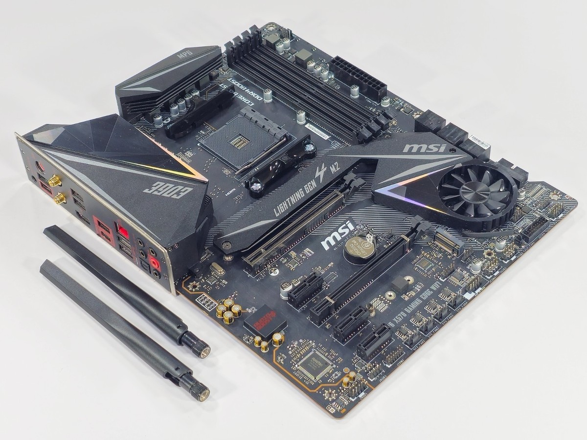 MSI MPG X570 GAMING EDGE WIFI マザーボード MSI MPG X570 GAMING EDGE WIFI AMD X570 ATX DDR4 AM4 Wi-Fi Ryzen