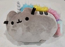 Gund 2021 Pusheen Licorne Pusheenicorn Unicorn Rainbow Plush Toy Kitty Cat Used